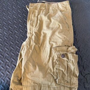 Aeropostale khaki cargo shorts